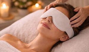 Masaje craneal + presoterapia ocular